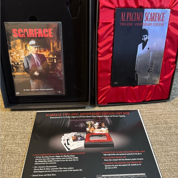 Al Pacino Scarface Two Disc Anniversary Collector Edition Box - Picture 9 of 14